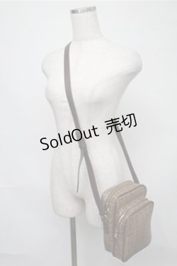 画像3: Q-pot. / チョコレートショルダーバッグ  ブラウン S-25-08-08-021-QP-BG-AS-ZS