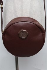 Q-pot. / チョコレートラウンドショルダーバッグ  ブラウン S-25-08-08-022-QP-BG-AS-ZS