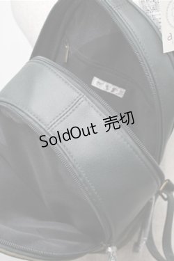 画像4: axes femme / カメオ付パネル柄リュック  グリーン S-25-08-08-023-AX-BG-AS-ZS