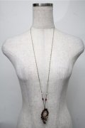 axes femme / ローズカメオ風モチーフネックレス   S-25-08-08-028-AX-AC-AS-ZS