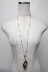 axes femme / ローズカメオ風モチーフネックレス   S-25-08-08-028-AX-AC-AS-ZS