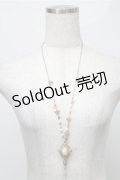 axes femme / ローズカメオ風モチーフネックレス   S-25-08-08-031-AX-AC-AS-ZS
