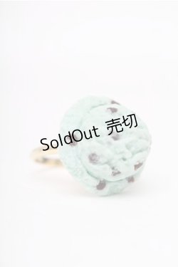 画像1: Q-pot. / チョコミントアイスリング   S-25-08-08-005-QP-AC-AS-ZS