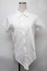 MILK / レース襟ブラウス  白 S-25-08-08-037-ML-BL-AS-ZS