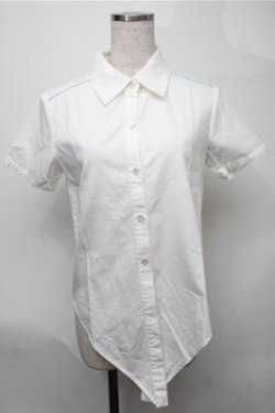 画像1: MILK / レース襟ブラウス  白 S-25-08-08-037-ML-BL-AS-ZS