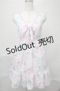 MILK / メイクパフドレス  ピンク S-25-08-08-041-ML-OP-AS-ZS