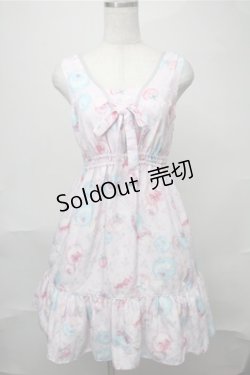 画像1: MILK / メイクパフドレス  ピンク S-25-08-08-041-ML-OP-AS-ZS