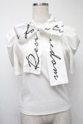 LOLITA / パフ袖プルオーバー  白 S-25-08-09-038-LO-BL-HR-ZS
