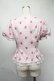 画像2: mille fille closet / ストロベリー柄ブラウス風カットソー  ピンク S-25-08-09-040-LO-BL-HR-ZS (2)