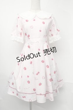 画像1: Amavel / Berry a la modeワンピース  ピンク S-25-08-09-041-CA-OP-HR-ZS