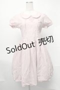 Ank Rouge / Classic Dollyワンピース  ピンク S-25-08-09-042-CA-OP-HR-ZS