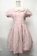 画像1: Ank Rouge / Classic Dollyワンピース  ピンク S-25-08-09-042-CA-OP-HR-ZS (1)