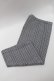 画像2: NieR Clothing / 羽刺繍チェックレッグウォーマー  グレー S-25-08-09-005-PU-ZA-HR-ZS (2)