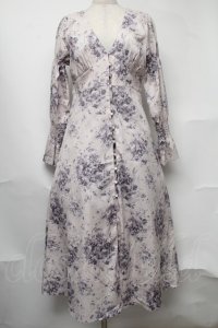 Maison de FLEUR Petite Robe / フラワープリントワンピース   S-25-08-09-043-EL-OP-AS-ZT472