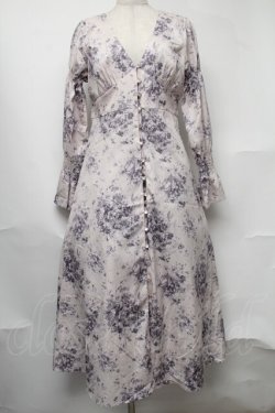 画像1: Maison de FLEUR Petite Robe / フラワープリントワンピース   S-25-08-09-043-EL-OP-AS-ZS