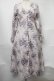 画像1: Maison de FLEUR Petite Robe / フラワープリントワンピース   S-25-08-09-043-EL-OP-AS-ZS (1)