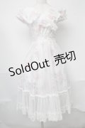 mille fille closet by LODISPOTTO / My Sweet Gardenワンピース  白 S-25-08-09-045-LO-OP-HR-ZS