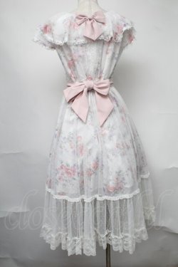画像2: mille fille closet by LODISPOTTO / My Sweet Gardenワンピース  白 S-25-08-09-045-LO-OP-HR-ZS