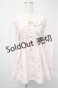 LIZ LISA / リボン柄トップス  ピンク S-25-08-09-046-LO-TO-HR-ZS