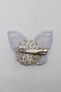 画像2: LOLITAその他 / 蝶モチーフクリップ   S-25-08-09-001-LO-AC-HR-ZS