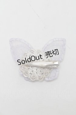 画像2: LOLITAその他 / 蝶モチーフクリップ   S-25-08-09-001-LO-AC-HR-ZS