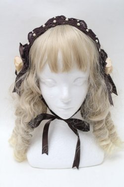 画像2: Innocent World / ロワールヘッドドレス  ブラウン S-25-08-09-009-IW-AC-HR-ZS