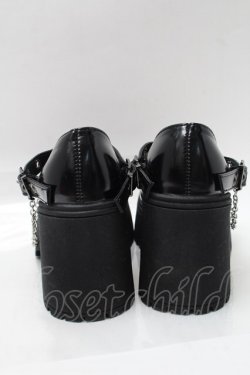 画像3: puppet bombs / 小悪魔ハートビジューパンプス 36 黒 S-25-08-09-011-GO-SH-AS-ZS