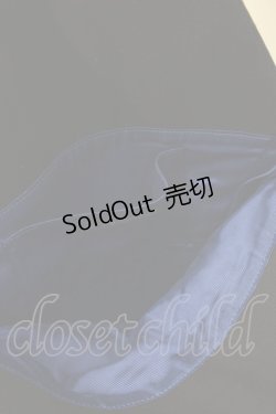 画像4: Moi-meme-Moitie / 編み上げ棺トートバッグ  黒ｘ青 S-25-08-09-018-MO-BG-HR-ZS