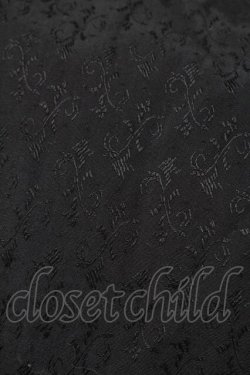 画像3: axes femme POETIQUE / フロント刺繍ブラウス  黒 S-25-08-09-033-AX-OP-AS-ZS
