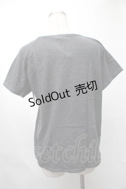画像2: merry jenny / teddyTシャツ  グレー S-25-08-09-034-LO-TO-AS-ZS