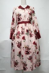Royal Princess Alice / ルビー柘榴 Spinコラボ ワンピース M ピンク S-25-08-11-039-LO-OP-AS-ZS