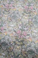画像4: Jane Marple / Liberty William Morris いちご泥棒ワンピース  グリーン S-25-08-11-051-JM-OP-AS-ZI (4)
