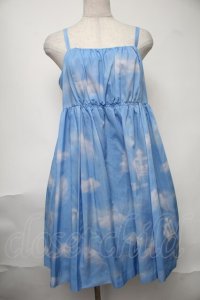 Jane Marple / Holy Airストラップドレス  サックス S-25-08-11-054-JM-OP-AS-ZS