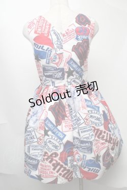 画像2: MILK / Patch girlドレス  白 S-25-08-11-005-ML-OP-AS-ZS