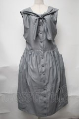 Physical Drop / 2wayスモックドレス  グレー S-25-08-11-058-LO-OP-AS-ZS