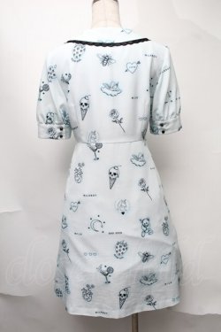 画像2: MILK / Petit tattooワンピース  サックス S-25-08-11-006-ML-OP-HR-ZS