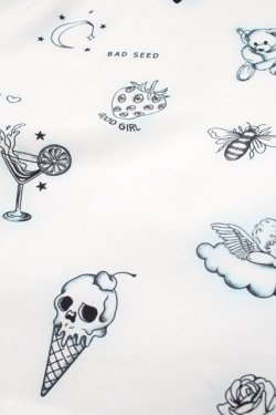 画像3: MILK / Petit tattooワンピース  サックス S-25-08-11-006-ML-OP-HR-ZS