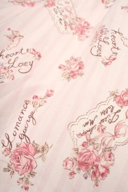 画像3: LIZ LISA / フラワーレター柄ワンピース  ピンク S-25-08-11-009-LO-OP-AS-ZS