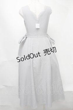 画像2: MILK / VIOLA ロングジャンパースカート  グレー S-25-08-11-011-ML-OP-AS-ZT337