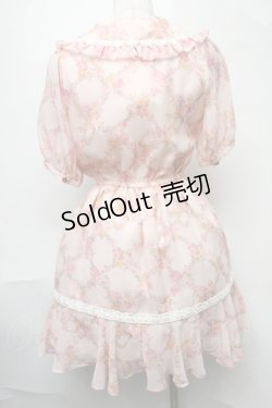 画像2: LIZ LISA / アンティーク花柄ワンピース  ピンク S-25-08-11-014-LO-OP-AS-ZI