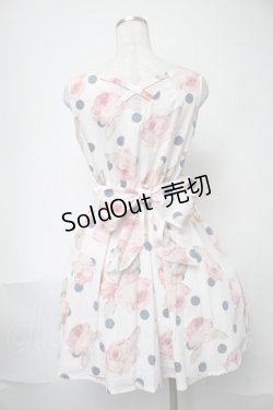 画像2: LIZ LISA / バラｘドットジャンパースカート  ピンク S-25-08-11-024-LO-OP-HR-ZI