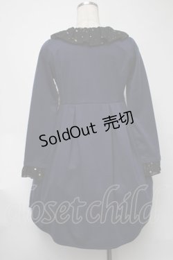 画像2: DearMyLove / 月刺繍ドリーミーワンピース  紺 S-25-08-11-029-EL-OP-HR-ZS