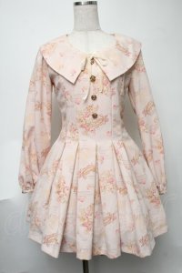 LIZ LISA / 花柄ワンピース  ピンク S-25-08-11-034-LO-OP-AS-ZI