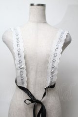 MILK / Laceハーネス  黒ｘ白 S-25-08-13-001-ML-ZA-HR-ZS