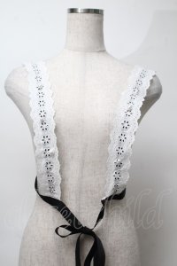 MILK / Laceハーネス  黒ｘ白 S-25-08-13-001-ML-ZA-HR-ZT168-F003