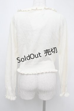 画像2: metamorphose / 3つリボンラメカーディガン  キナリ S-25-08-13-009-ME-TO-HR-ZS