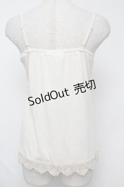 画像2: axes femme / キャミソール  オフ S-25-08-13-002-AX-TO-HR-ZS