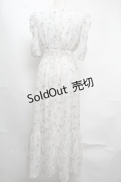 画像2: An MILLE / 花柄ワンピース  オフｘブラウン S-25-08-13-038-EL-OP-AS-ZT484