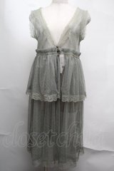 axes femme / ドットチュール重ねジレ  カーキ S-25-08-13-041-AX-TO-AS-ZS