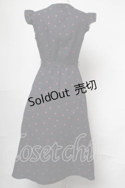 画像2: LOLITA / いちごプリントノースリーブワンピース  ネイビー S-25-08-13-047-LO-OP-HR-ZT484